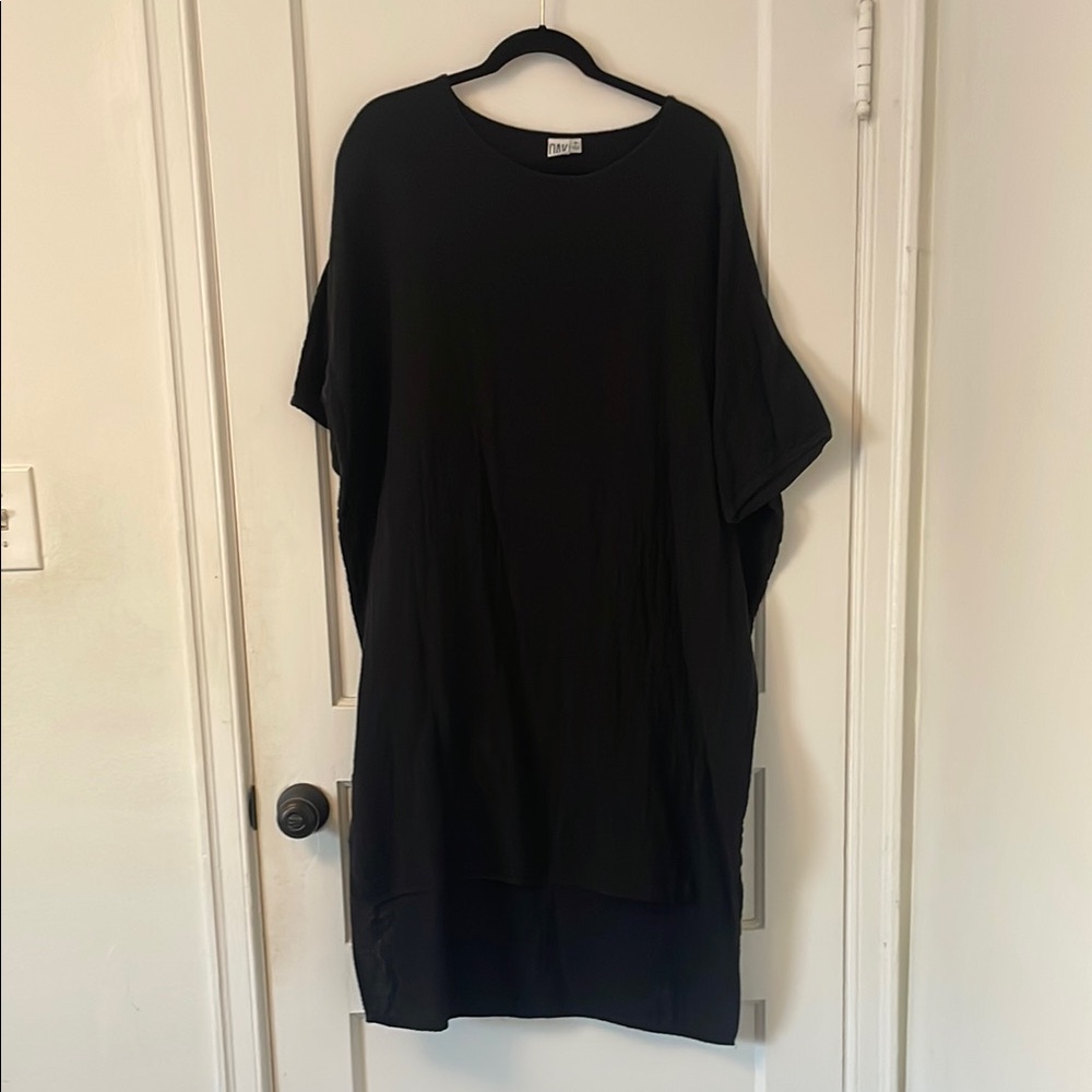 OAK NY - Black Gauze Women’s Dress - Size 2/Med